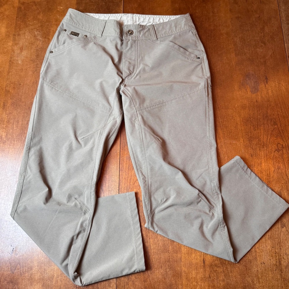 KUHL Pants Mens 32x28.5 Khaki Renegade Ripstop Hiking Outdoor Utility Trousers